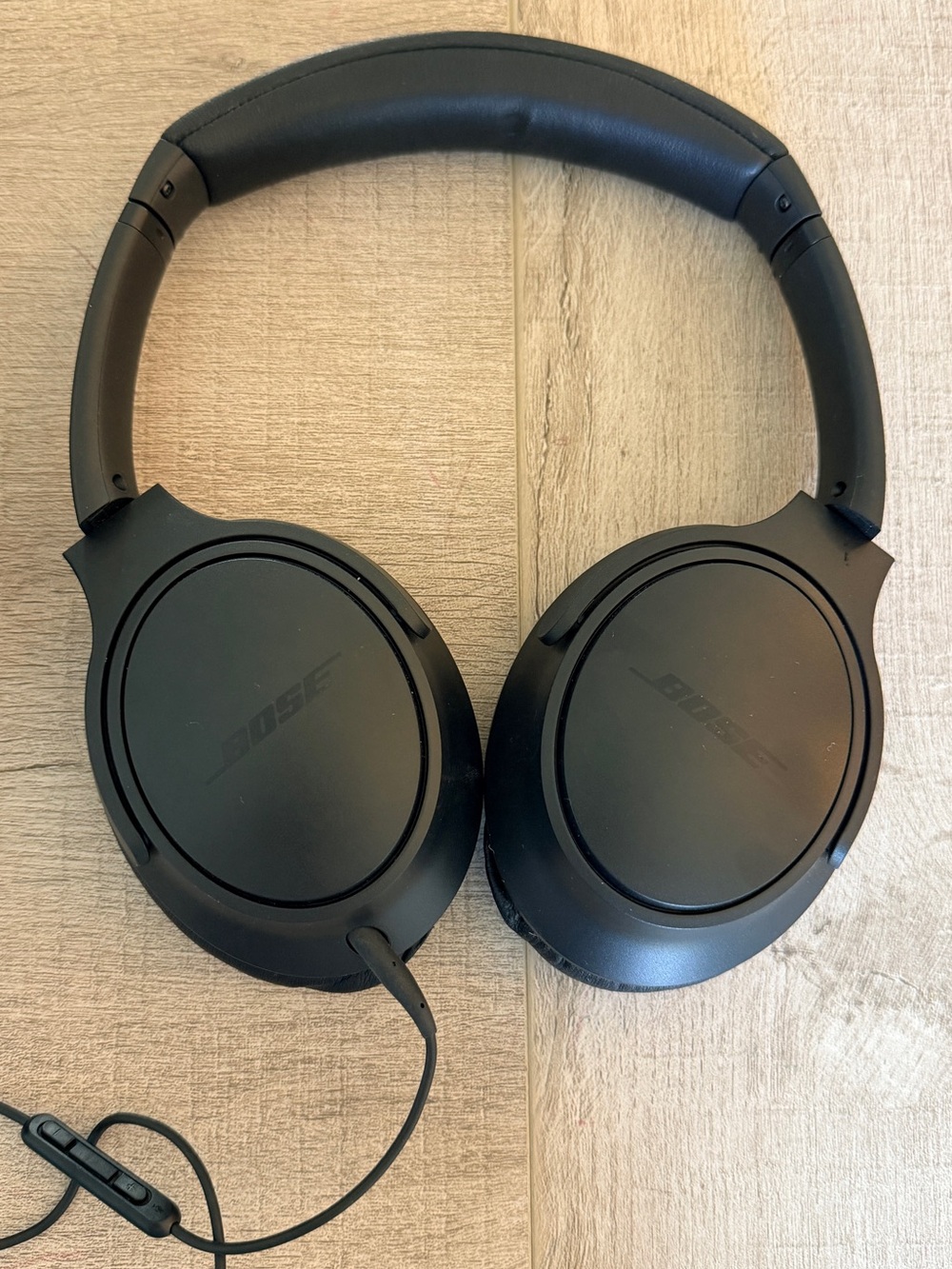 Bose Black Over-Ear Wired Headphones
